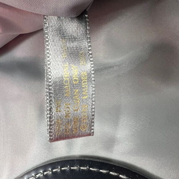 ESTÉE Lauder Black Satchel/Tote Bag with Matching Make-up/Lip Stick Case Fob - Picture 16 of 16